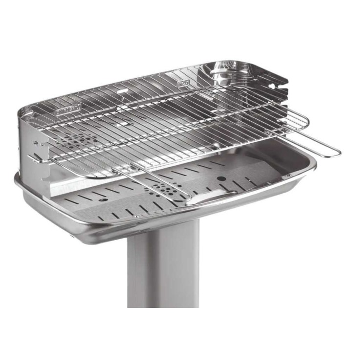 Ompagrill Venus 608/C hiiligrilli, 60,5 × 33 cm, 4 korkeutta