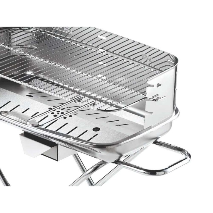 Ompagrill 60-40/RC Pro -hiiligrilli, 60 × 36 cm, 4 korkeutta