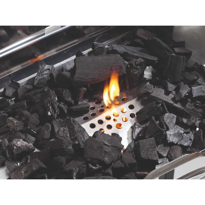 Ompagrill 60-40/RC Pro -hiiligrilli, 60 × 36 cm, 4 korkeutta