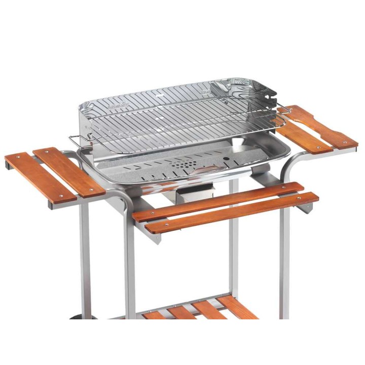Ompagrill 60-40/Pro/C hiiligrilli, 60,5 × 33 cm, 4 korkeutta