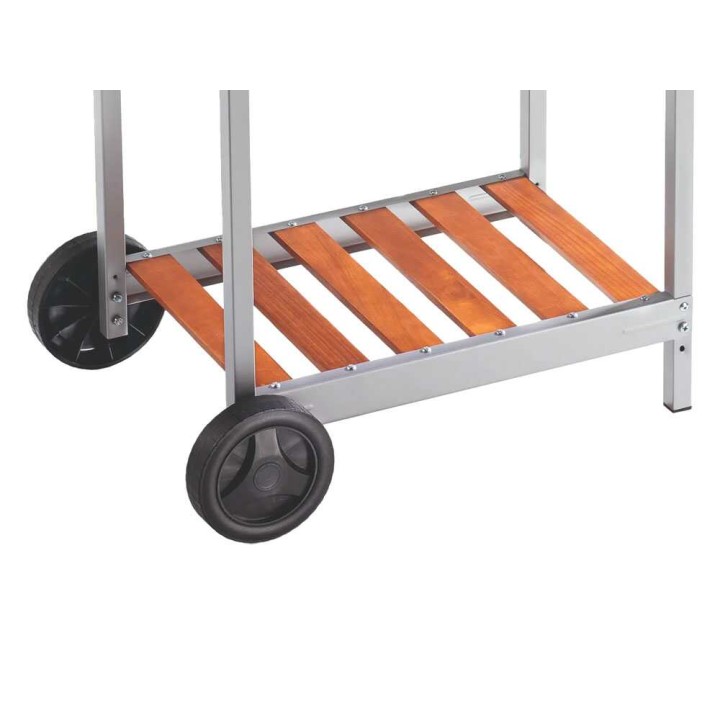 Ompagrill 60-40/Pro/C hiiligrilli, 60,5 × 33 cm, 4 korkeutta