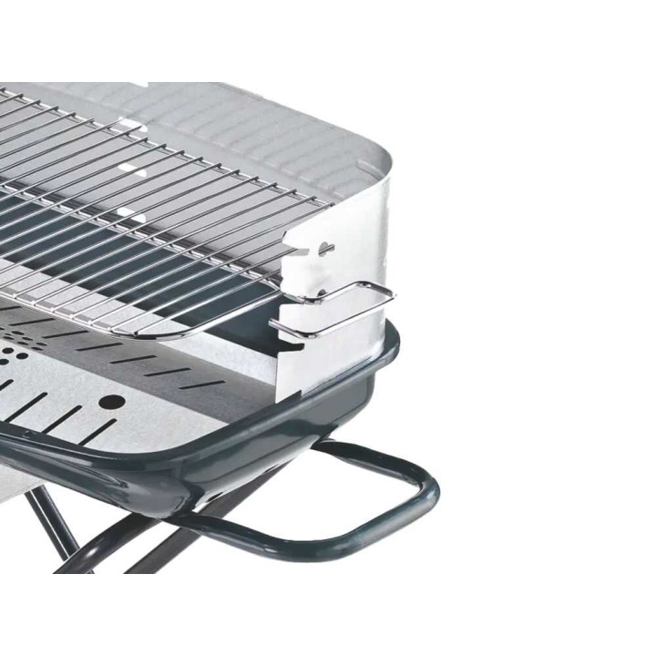 Ompagrill 60-40/C hiiligrilli, 60 × 36 cm, 4 korkeudensäätöä