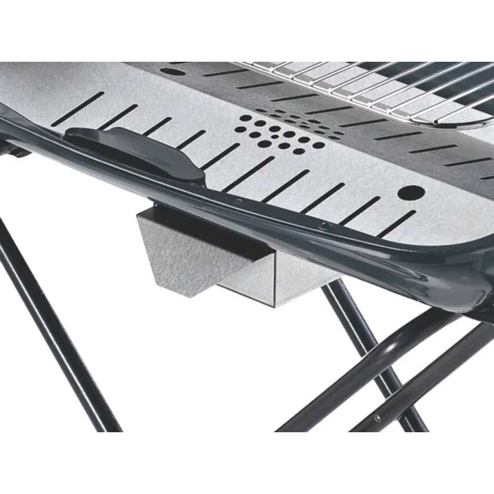 Ompagrill 60-40/C hiiligrilli, 60 × 36 cm, 4 korkeudensäätöä
