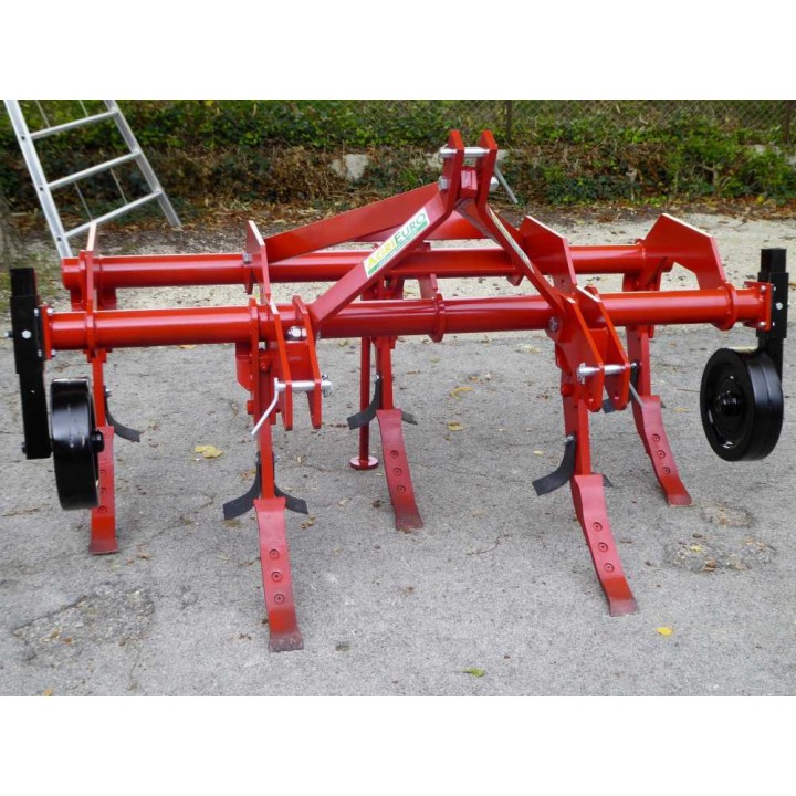 Maatalouden ripuntaja 200, 5 ankkuria, teräspyörät, 200 cm, 75–100 HP