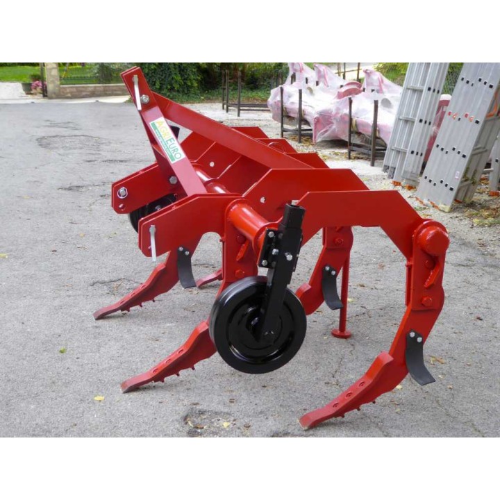 Maatalouden ripuntaja 200, 5 ankkuria, teräspyörät, 200 cm, 75–100 HP