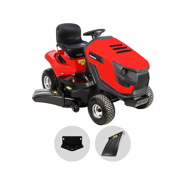 Snapper SPX107 ajoleikkuri 107 cm Briggs Stratton 656 cm sivulle purkava