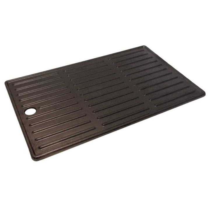 Char-Broil käännettävä valurautaparila neliliekkisille grilleille, 43,5 × 26 cm