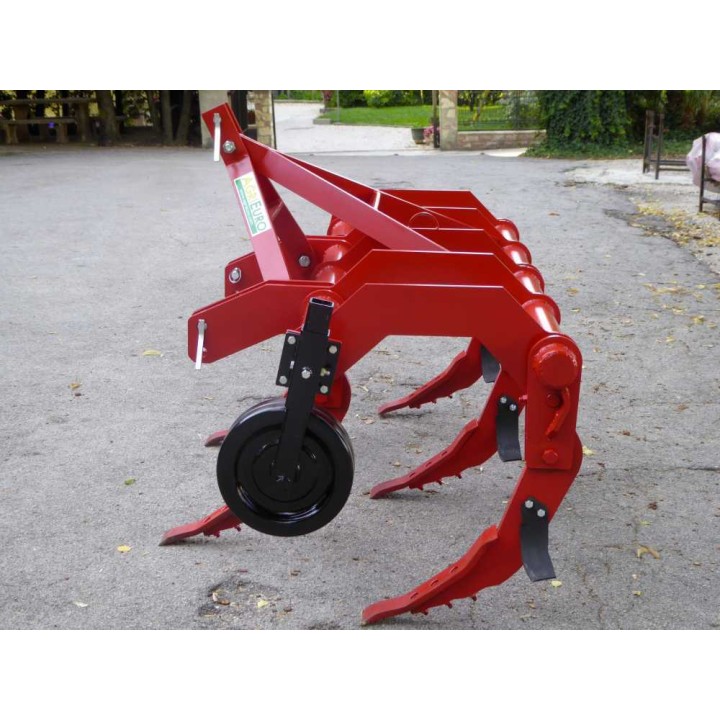 Maatalouden ripuntaja 200, 5 ankkuria, teräspyörät, 200 cm, 75–100 HP