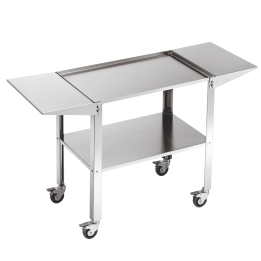 Ompagrill Carrello Pro Inox grillikärry ruostumaton teräs 128 5 46 76 cm