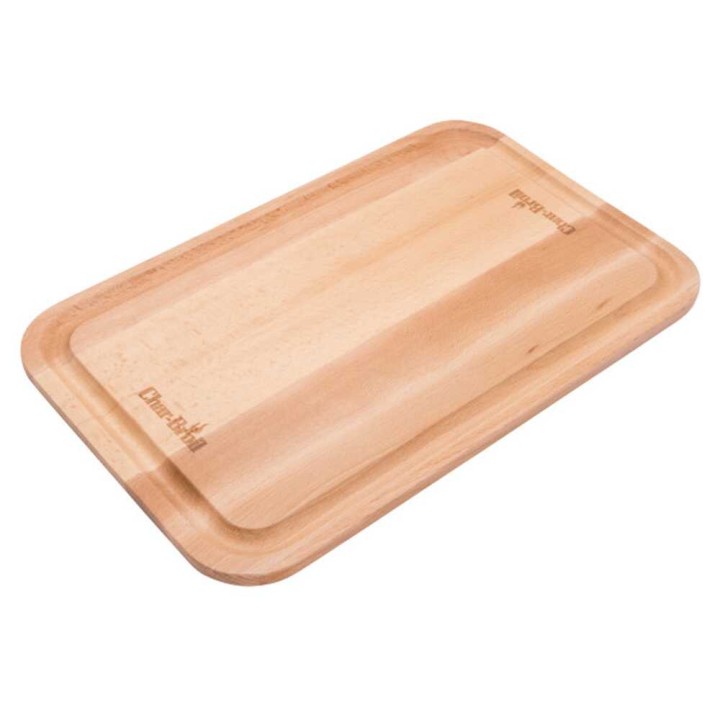Char-Broil Grill+ -uunivuoka ja leikkuulauta, 42 × 23 × 9 cm, ruostumaton teräs ja bambu