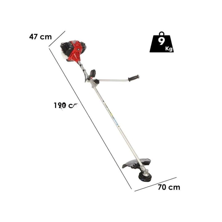 Shindaiwa B410S-LW raivaussaha, 41,5 cm³, 2,4 HP, U-kahva