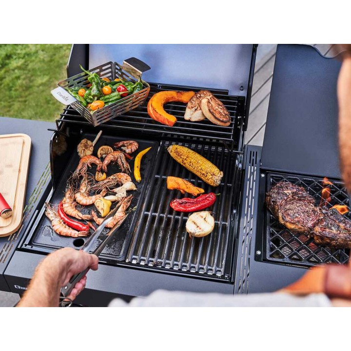 Char-Broil Grill+ -grillikorit 2 kpl, ruostumaton teräs