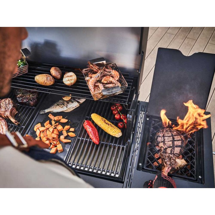 Char-Broil Grill+ -grillikorit 2 kpl, ruostumaton teräs