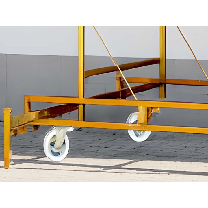 S.T.P. P22 siirrettävä terästeline, 7,6 m, 2 tasoa, 200 kg
