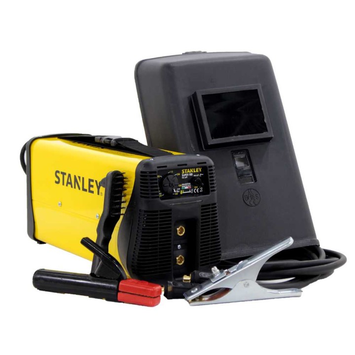 Stanley SUPER 180 TIG LIFT -invertterihitsauskone, MMA ja TIG, 25–160 A, kuljetuslaukku