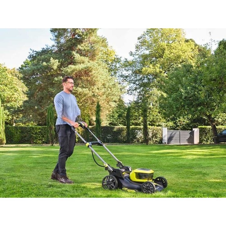 Ryobi RY18LMX46A-250 akkuruohonleikkuri, 36 V, 46 cm, 2 akkua