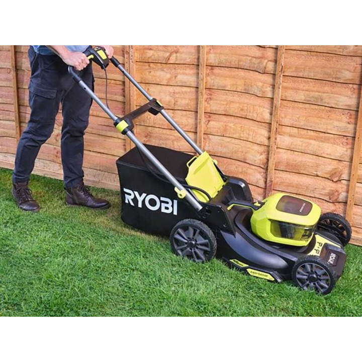 Ryobi RY18LMX46A-250 akkuruohonleikkuri, 36 V, 46 cm, 2 akkua