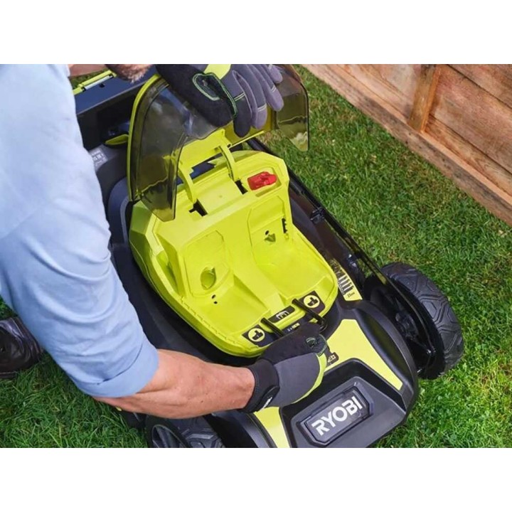 Ryobi RY18LMX46A-0 akkuruohonleikkuri, 36 V, 46 cm, ilman akkuja ja laturia