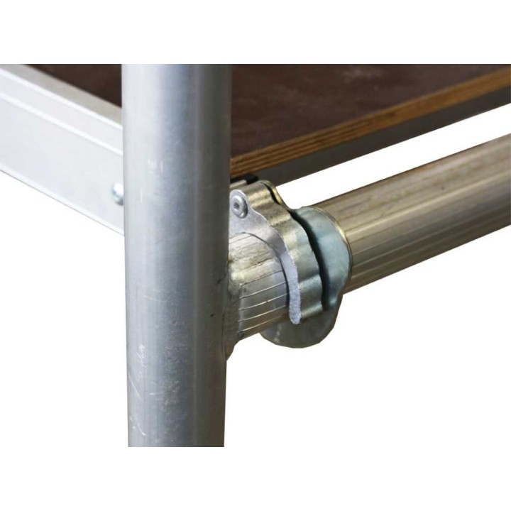Svelt Roller S siirrettävä rakennusteline, alumiini, 5 m, 200 kg