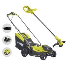 Ryobi RLM18X33B50LT23A akkuruohonleikkuri ja reunaleikkuri 18 V 5 Ah 33 cm 23 cm