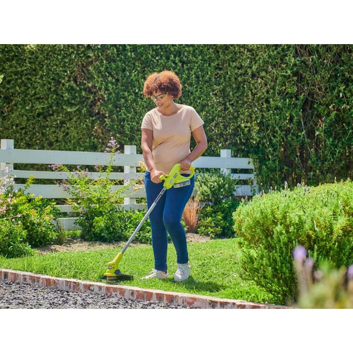 Ryobi RLM18X33B50LT23A akkuruohonleikkuri ja reunaleikkuri, 18 V, 5 Ah, 33 cm + 23 cm