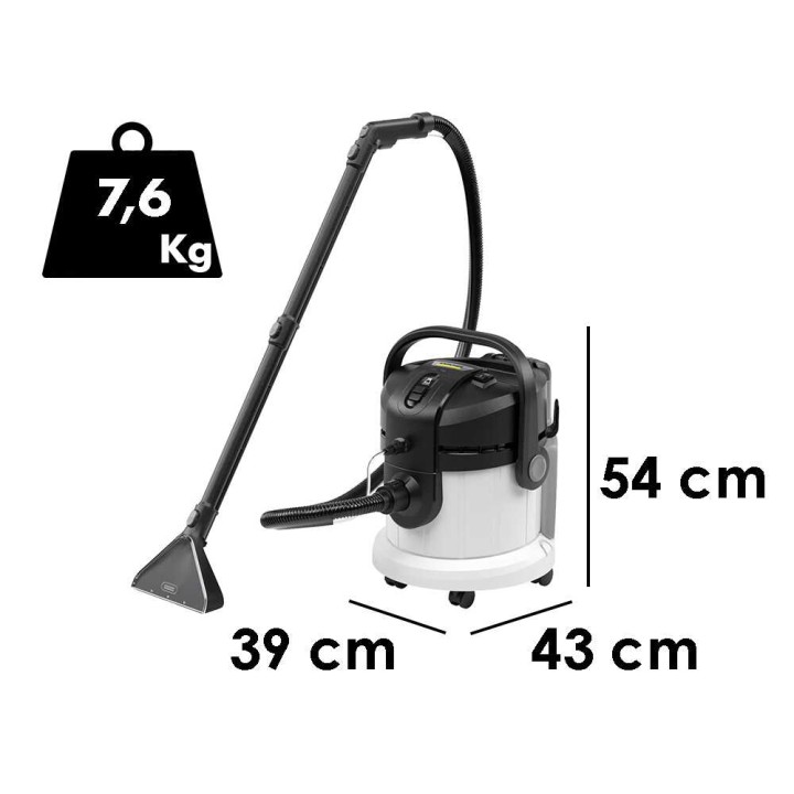 Karcher SE 4 Plus tekstiilipesuri ja märkä-kuivaimuri, 1 000 W, 4 l, 230 V
