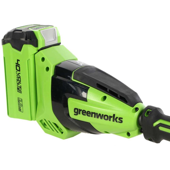 Greenworks PH40B01-01 akkukäyttöinen pensasleikkuri varrella, 40 V, 51 cm