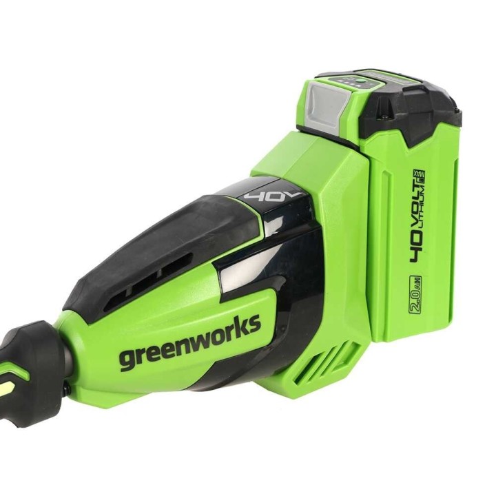 Greenworks PH40B01-01 akkukäyttöinen pensasleikkuri varrella, 40 V, 51 cm