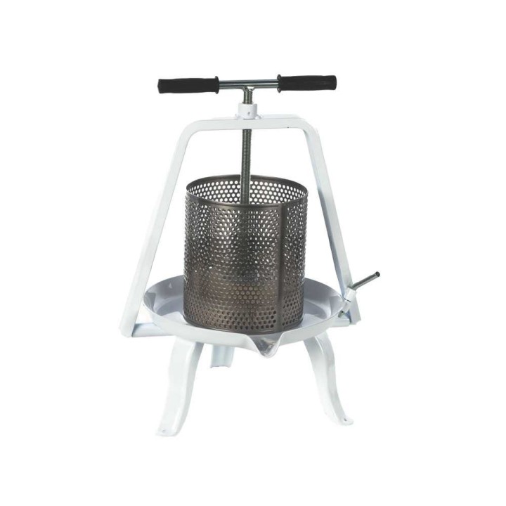Enotecnica Pillan 0043TM0001 ruuvipuristin hedelmille ja vihanneksille, 9 l, ruostumaton teräs