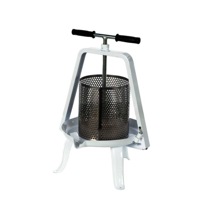 Enotecnica Pillan 0043TM0001 ruuvipuristin hedelmille ja vihanneksille, 9 l, ruostumaton teräs