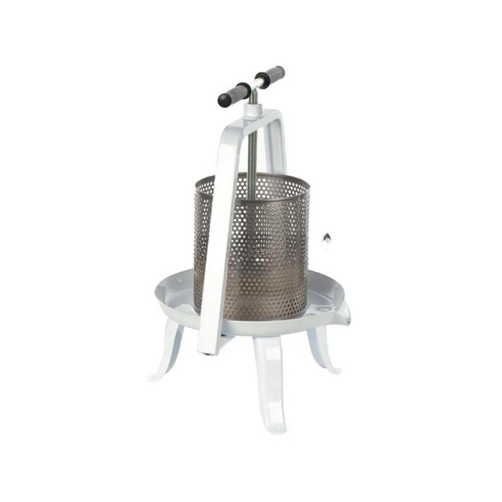 Enotecnica Pillan 0043TM0001 ruuvipuristin hedelmille ja vihanneksille, 9 l, ruostumaton teräs