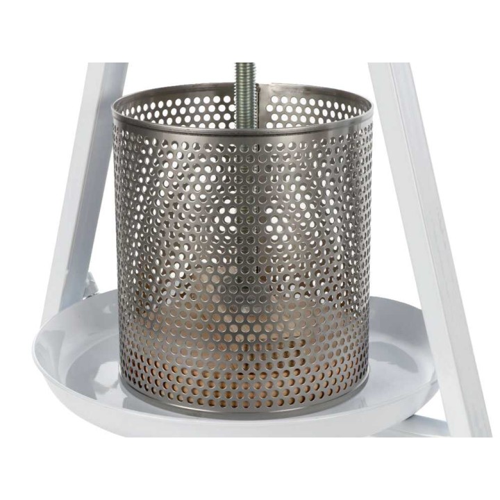 Enotecnica Pillan 0043TM0001 ruuvipuristin hedelmille ja vihanneksille, 9 l, ruostumaton teräs