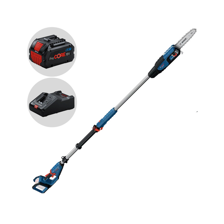 Bosch Professional GKE 18V 25T akkuoksasaha teleskooppivarrella 18 V 8 Ah