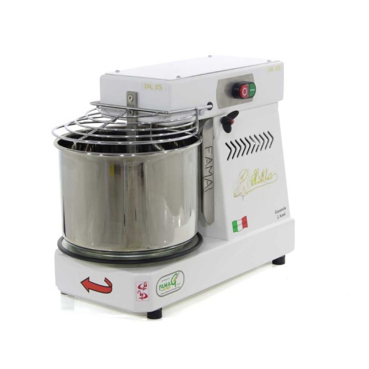 Famag Grilletta IM 5S/230 1-nopeuksinen kierresekoitin, 5 kg, nostettava pää