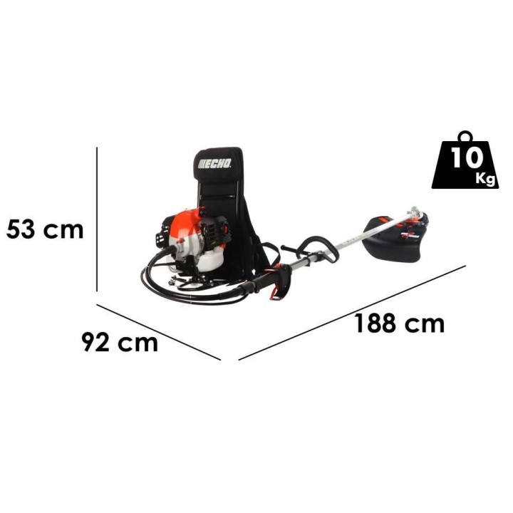 Echo RM-3020T reppumallinen raivaussaha, 30,5 cm³, 1,7 HP, High Torque