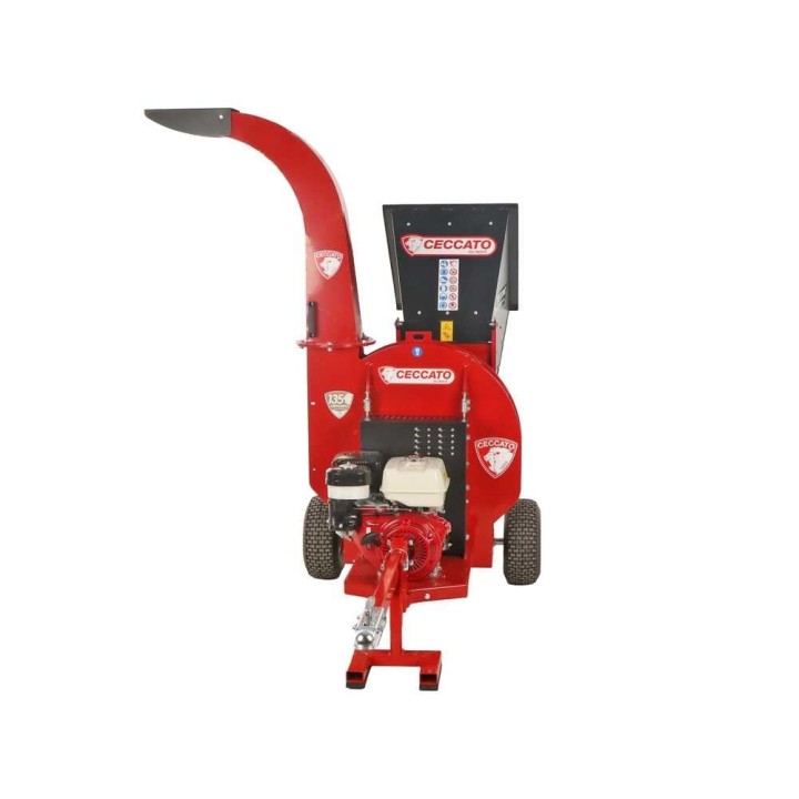 Ceccato Tritone Monster GX 390 biotriturari, Honda 13 HP, oksille enintään 100 mm