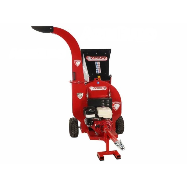 Ceccato Tritone Monster GX 390 biotriturari, Honda 13 HP, oksille enintään 100 mm