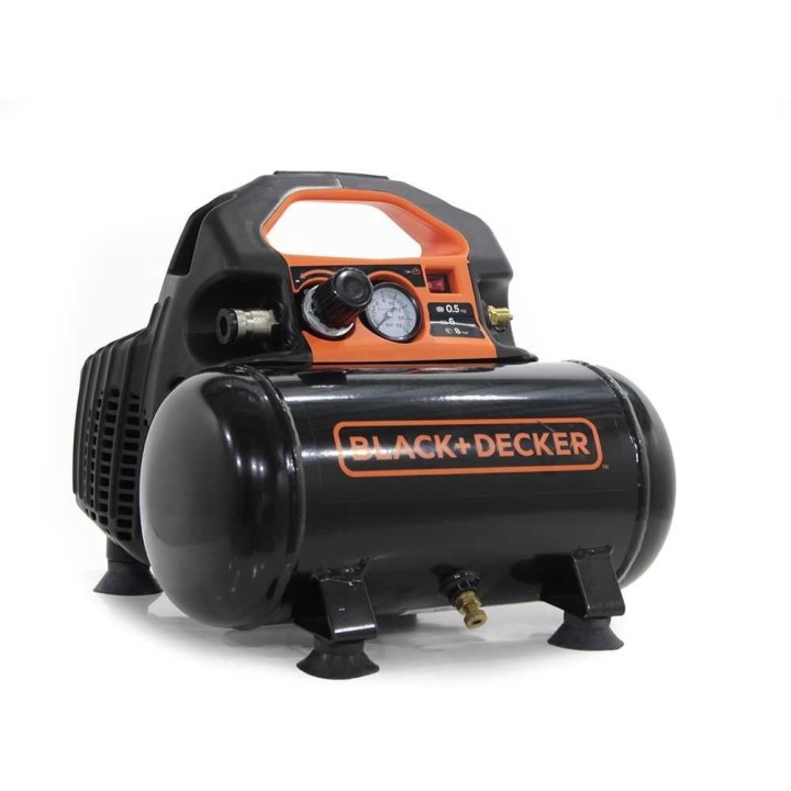 Black & Decker BD 55/6 öljytön sähkökompressori, 0,5 HP, 6 l, 8 bar