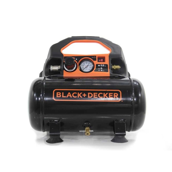 Black & Decker BD 55/6 öljytön sähkökompressori, 0,5 HP, 6 l, 8 bar