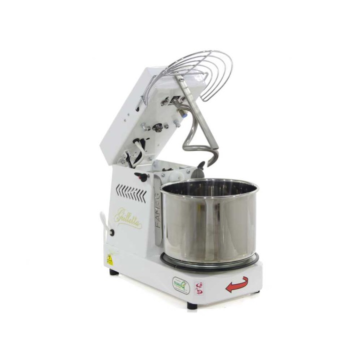 Famag IM 5S/230 kierukkataikinakone, 5 kg, 10 nopeutta, 230 V