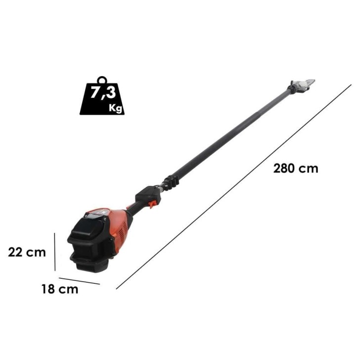 Echo DPPT-2600LW akkukäyttöinen oksasaha teleskooppivarrella, 56 V, 5 Ah