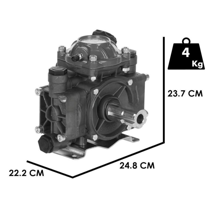 Annovi Reverberi AR 202 SP SGC kalvopumppu, 23,2 l/min, 20 bar, traktori