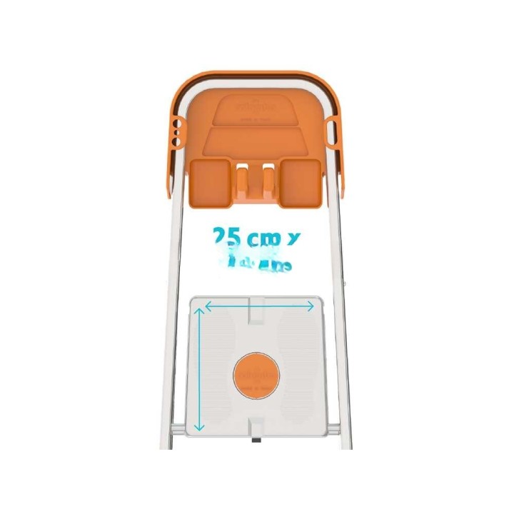 Colombo Attica S108A06P alumiinitikkaat, 6 askelmaa, 150 kg, työskentelykorkeus 229 cm