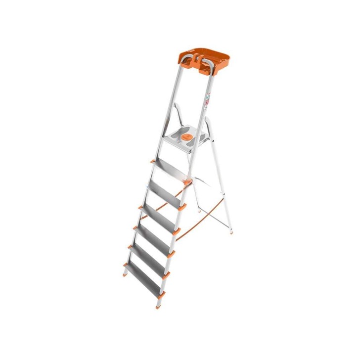 Colombo Attica S108A07P tasotikas, 7 askelmaa, alumiini, 150 kg, 252 cm