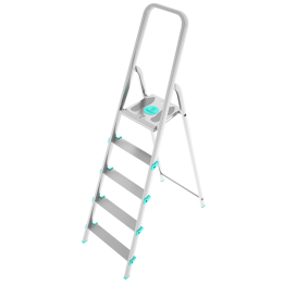 Colombo Libellula S107A05W tasotikkaat 5 askelmaa alumiini 150 kg 2 06 m