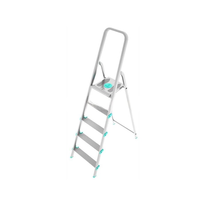 Colombo Libellula S107A05W tasotikkaat, 5 askelmaa, alumiini, 150 kg, 2,06 m