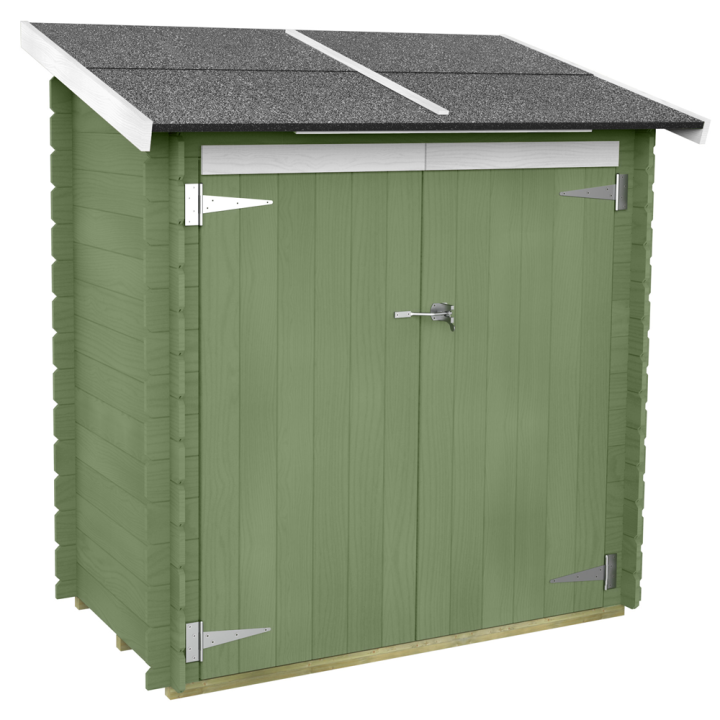 Ambrogio 155x85 verde puutarhavaja puuta 155 85 165 cm vihreä