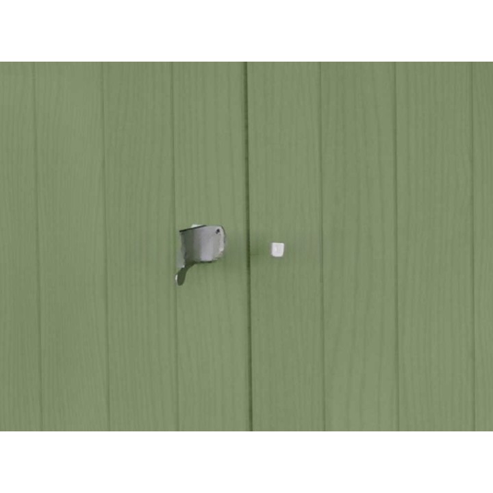 Ambrogio 155x85 verde puutarhavaja, puuta, 155 × 85 × 165 cm, vihreä
