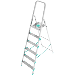 Colombo Libellula S107A06W alumiinitikas 6 askelmaa 150 kg 2 29 m