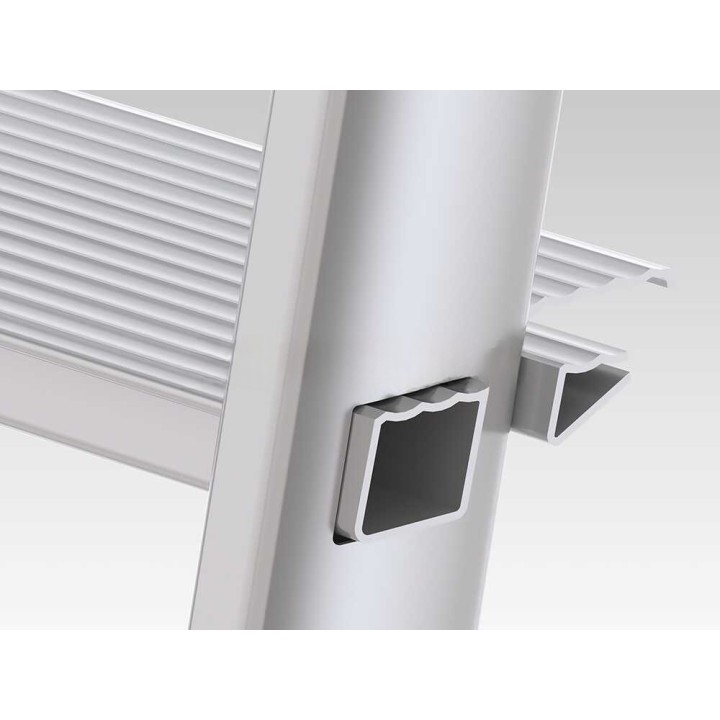 Colombo Libellula S107A08W alumiinitikkaat, 8 askelmaa, 2,74 m